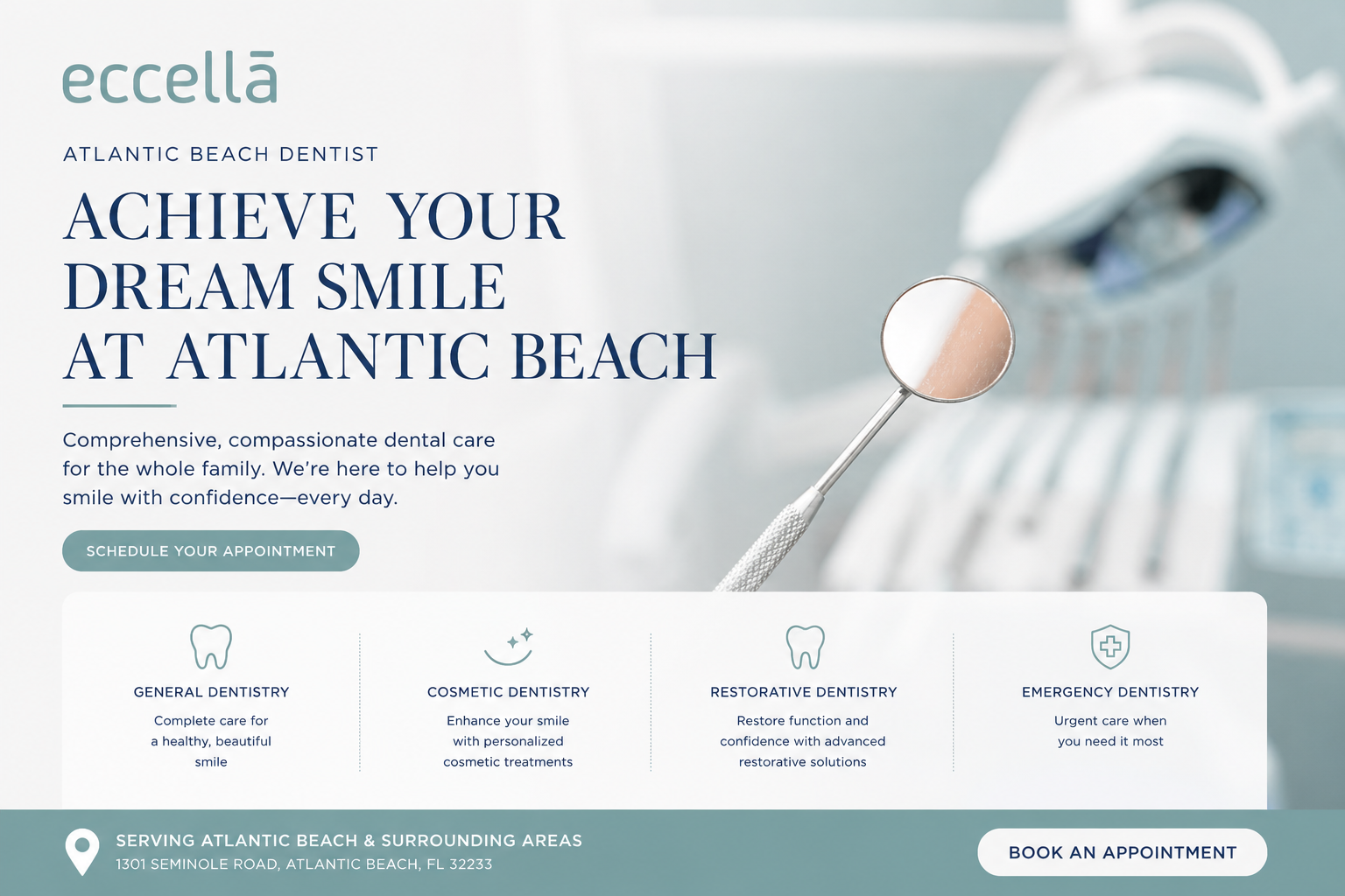 Dentist in Atlantic Beach FL — Eccella Smiles